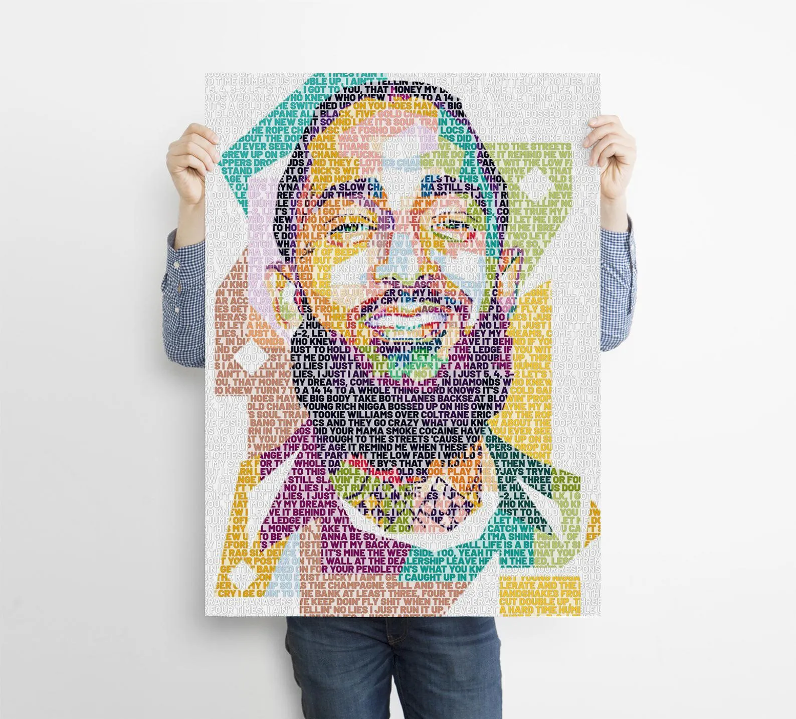 Nipsey Hussle Custom Printing, Home Decor, Wall Hanging, Custom Music Canvas, Nipsey Hussle Home Decor, Rapper Canvas Rolls