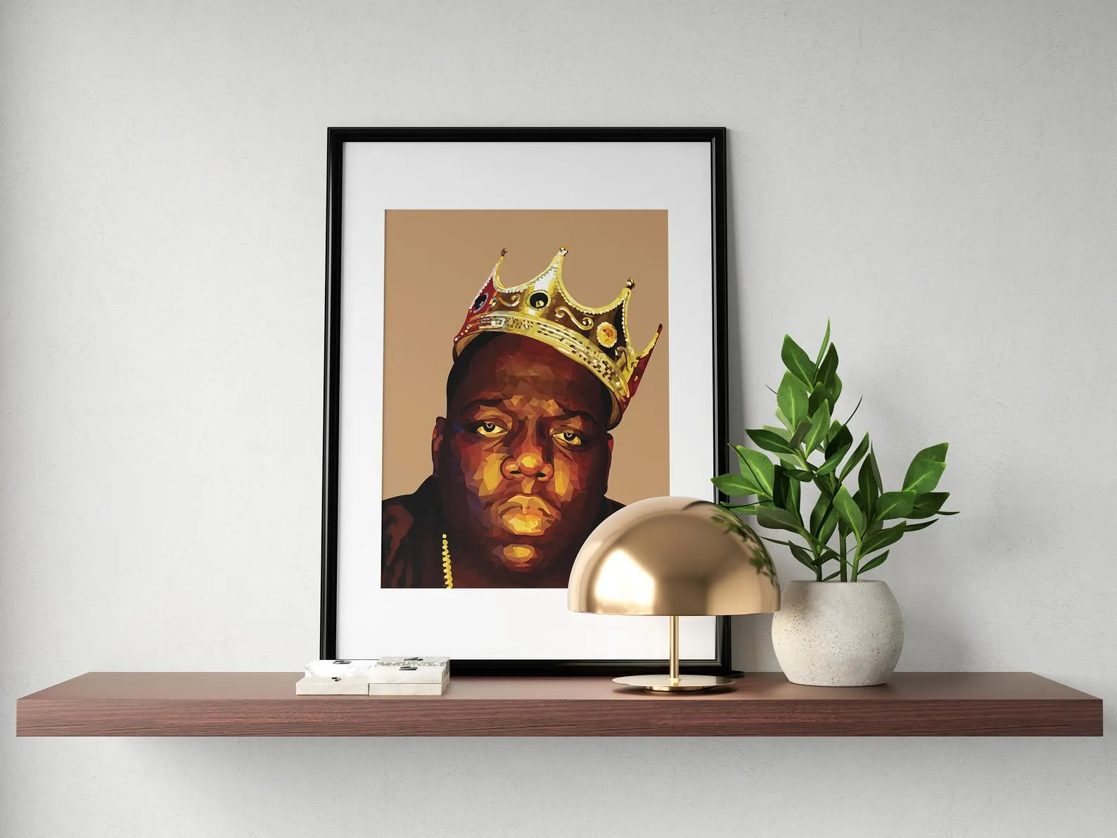 Notorious BIG Custom Printing, Home Decor, Wall Hanging, Custom Music Canvas, Notorious BIG Home Decor