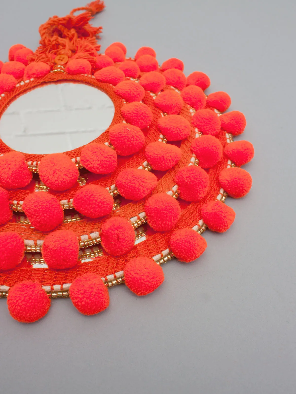 Pom Pom Mirrors, Orange