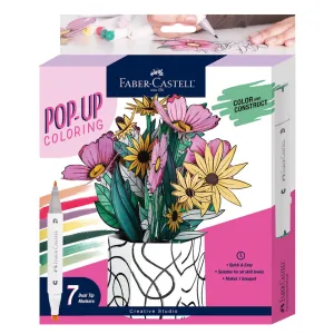 Pop Up Coloring Wildflower Bunch