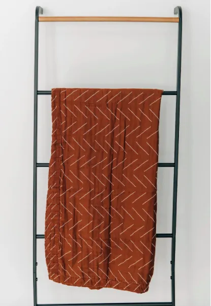 Rust Textiles Muslin Quilt