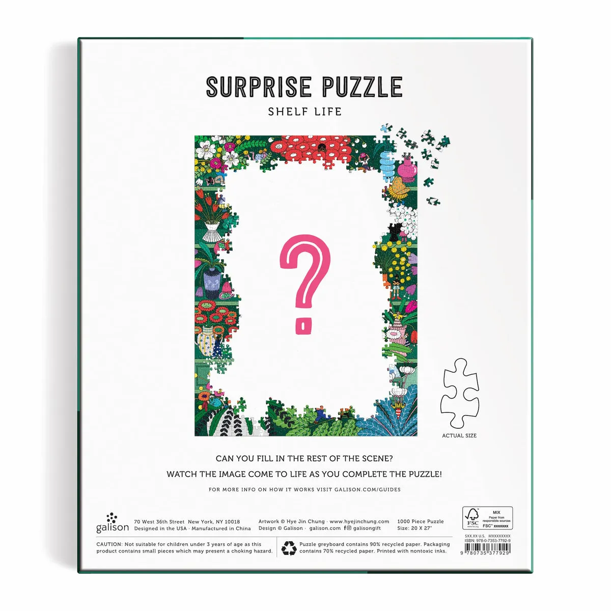 Shelf Life Surprise Puzzle: 1000 Pieces