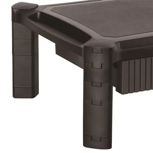 Startech.Com Adjustable Monitor Riser - Drawer - Monitors Up To 32"- Adjustable Height - Monitor Stand - Computer Monito