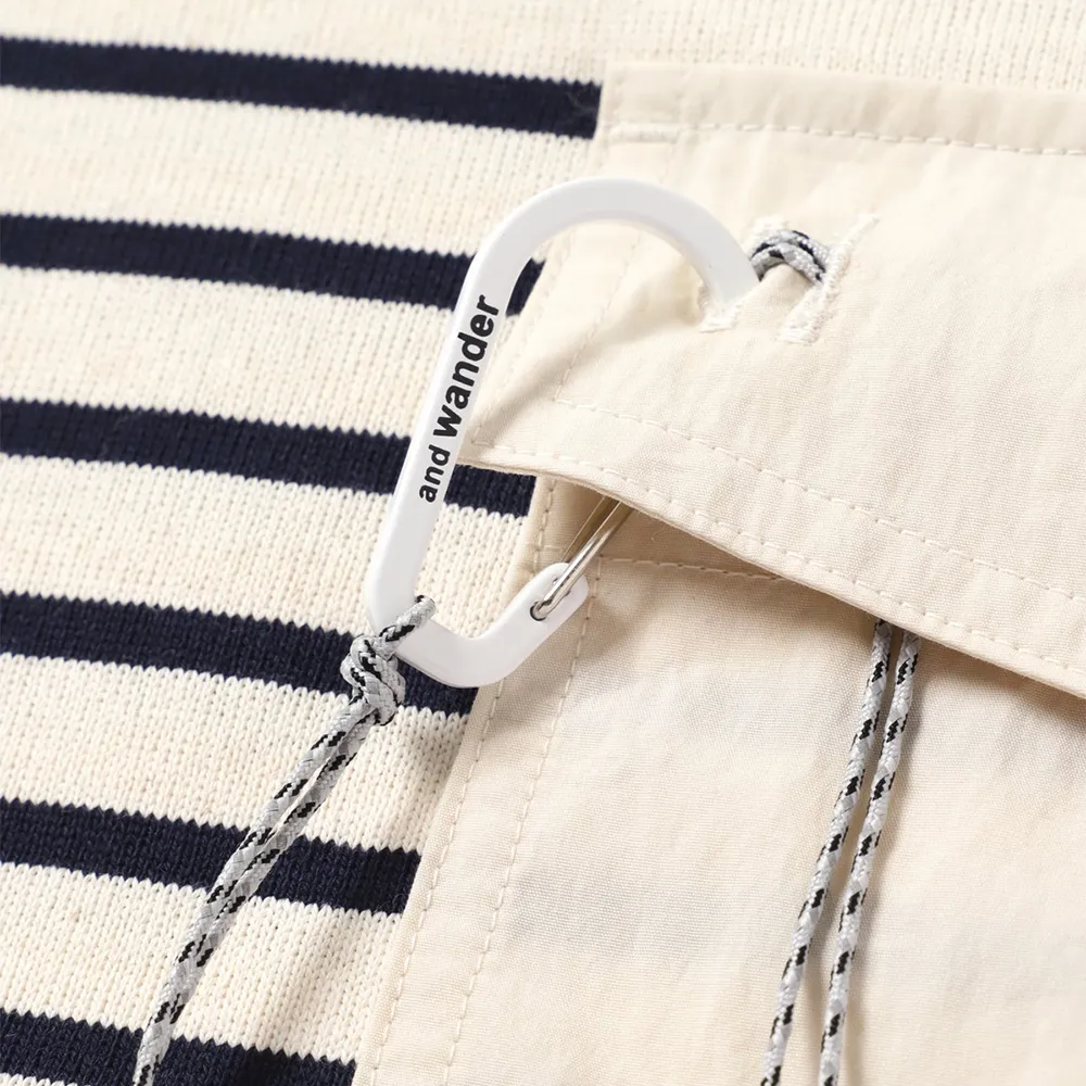 Stripe Pocket L/S T