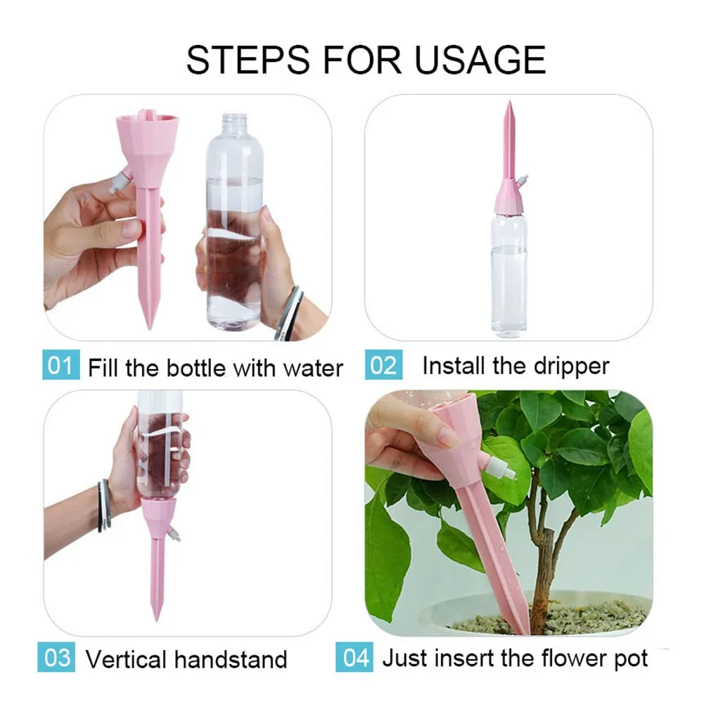 TEEK - 3Pcs Adjustable Drip Automatic Self Watering Spikes