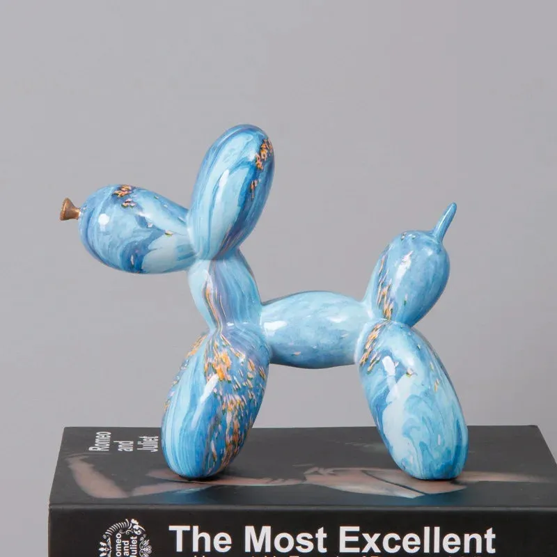 TEEK - Resin Graffiti Balloon Dog Statues