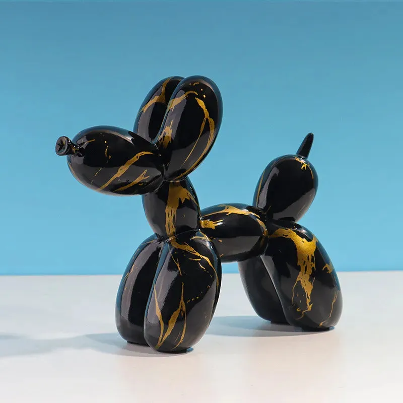 TEEK - Resin Graffiti Balloon Dog Statues