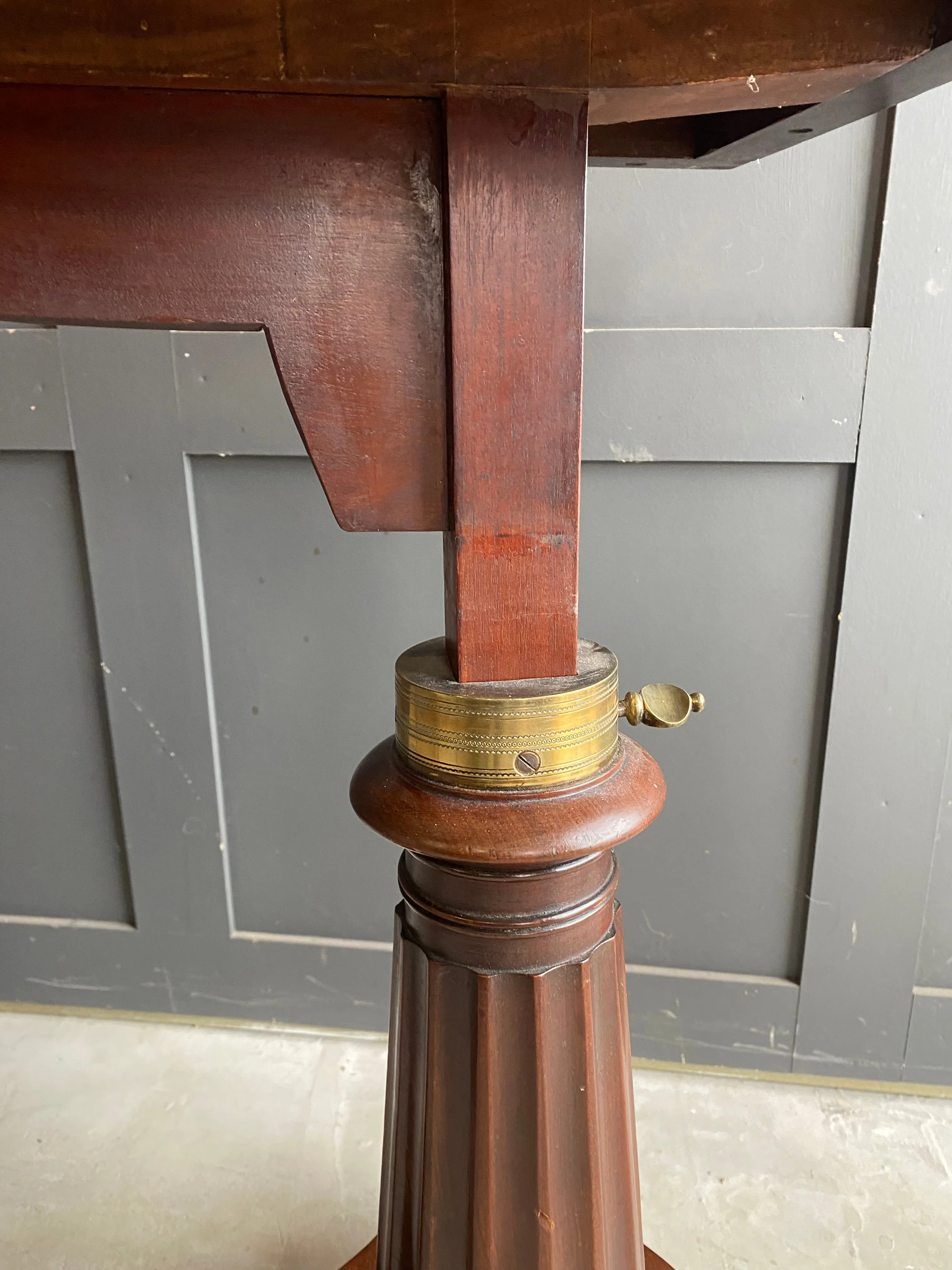 Victorian Mahogany adjustable reading table