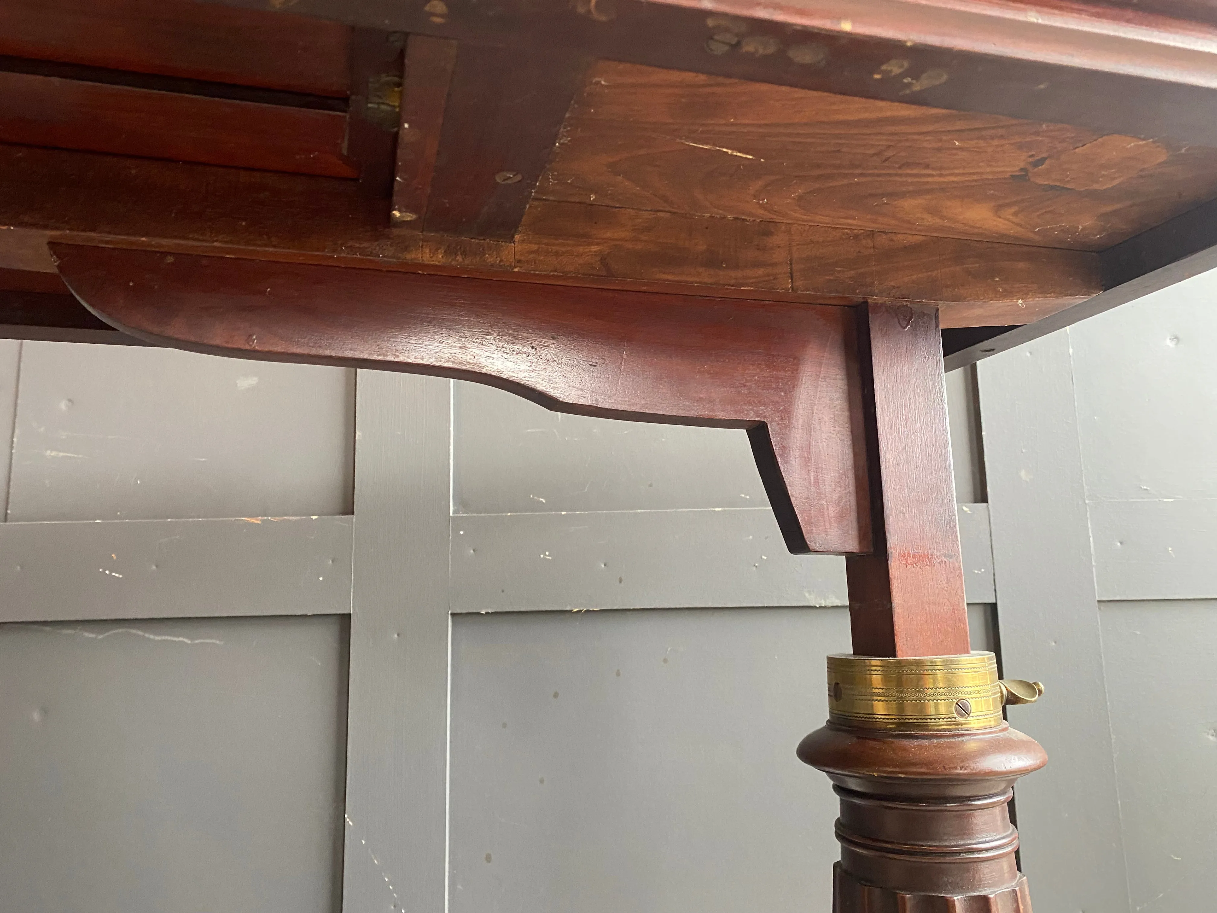 Victorian Mahogany adjustable reading table