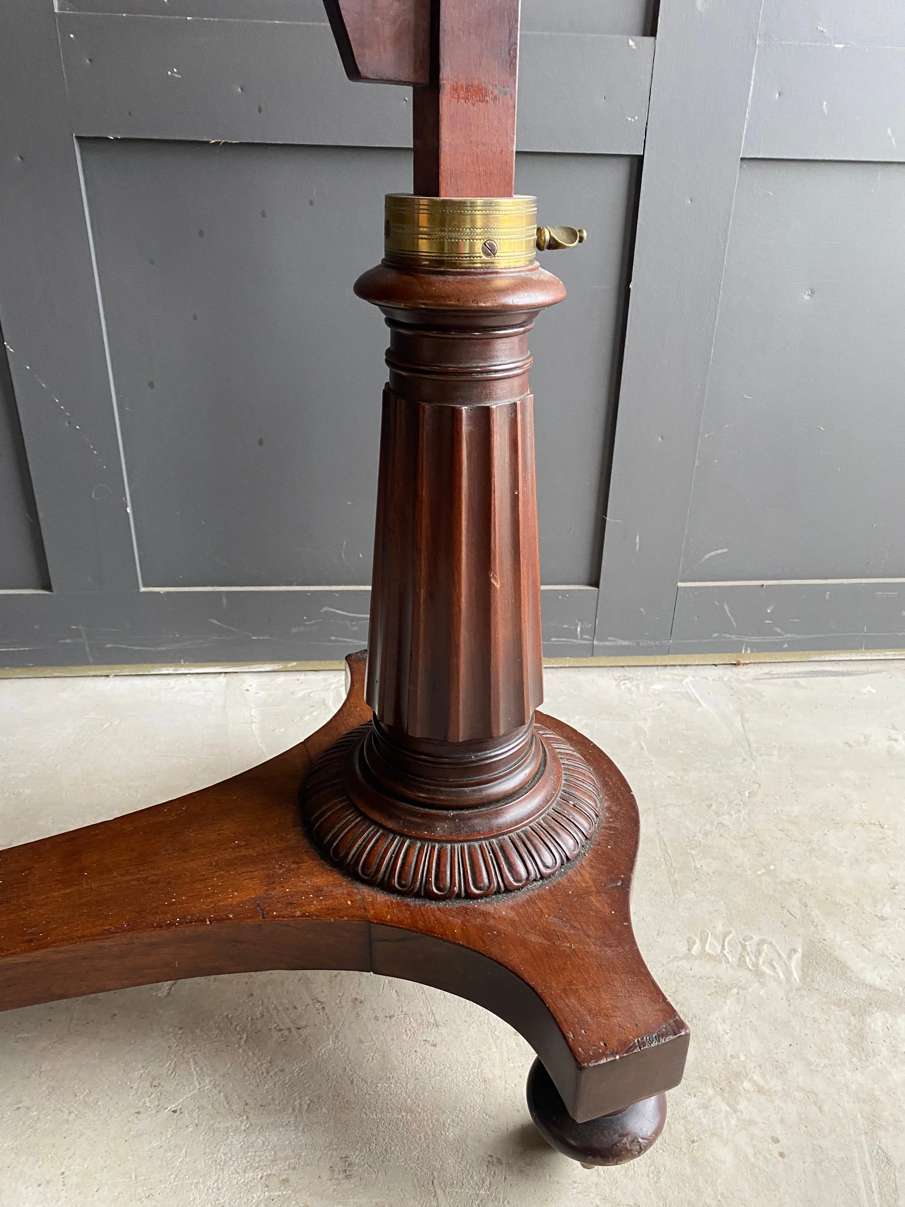 Victorian Mahogany adjustable reading table