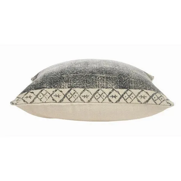 Willow 07575NGY Natural/Grey Pillow