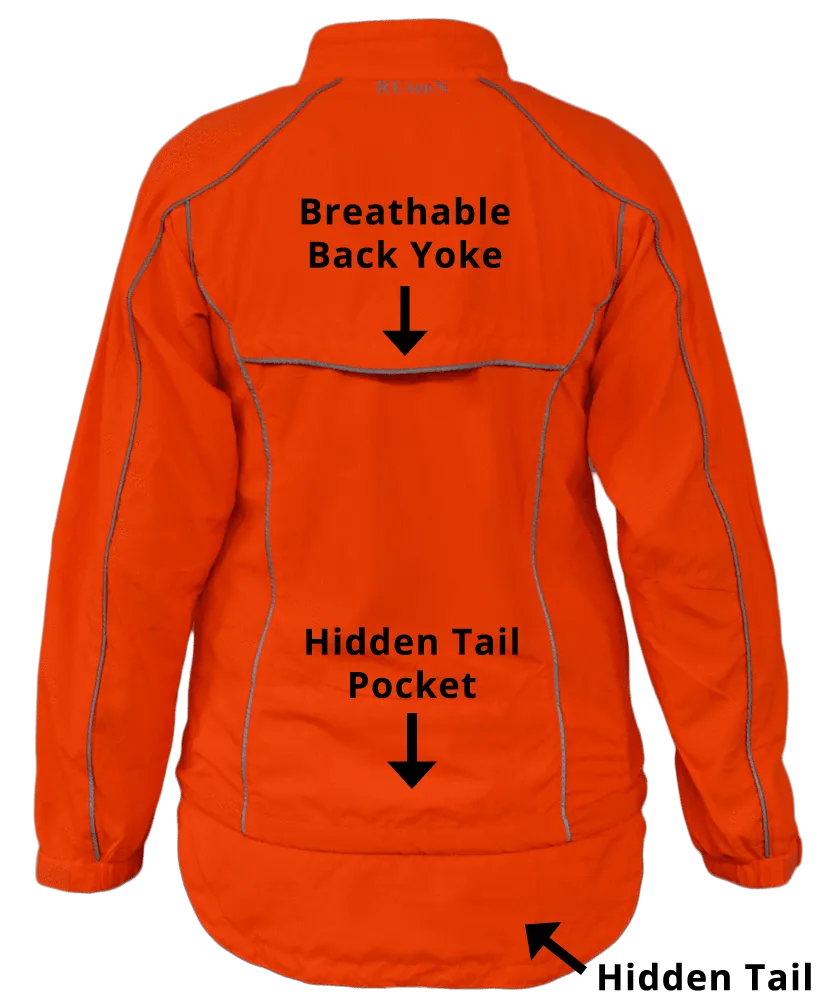 Women's Reflective Windbreaker - 2 Colors - Moms Run This Town