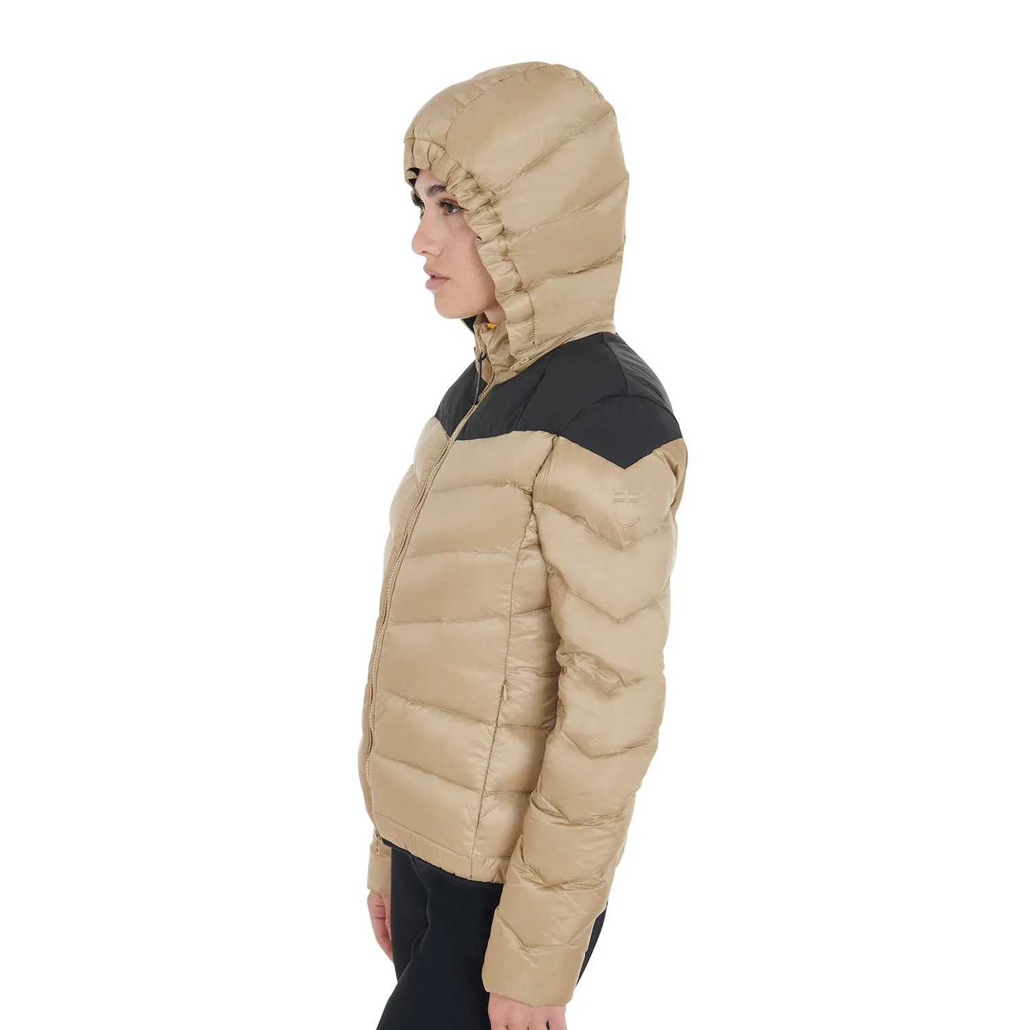 WOMEN'S SLIM FIT DOWN JACKET WITH REMOVABLE HOOD