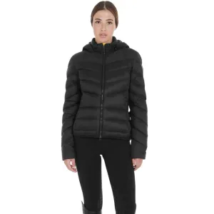 WOMEN'S SLIM FIT DOWN JACKET WITH REMOVABLE HOOD