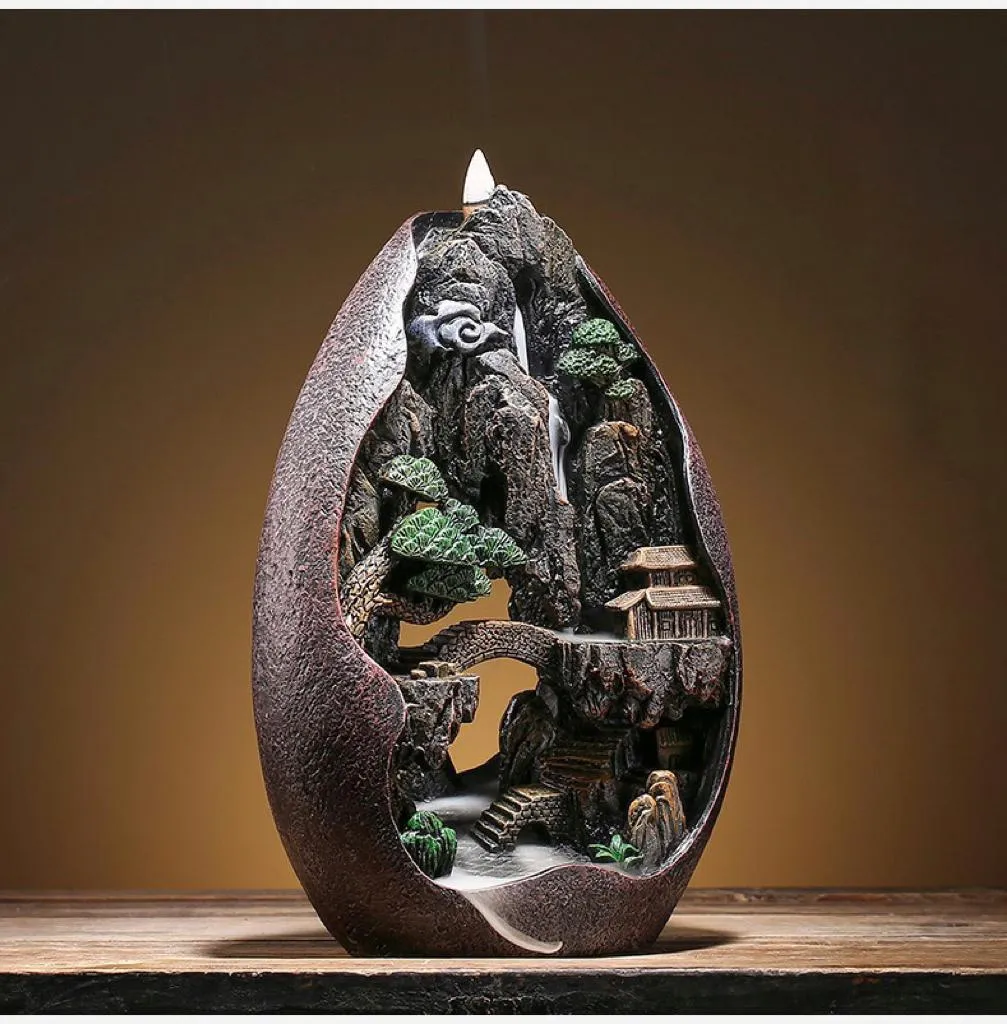 Zen Aromatherapy Decorative Backflow Relaxing Incense Burner